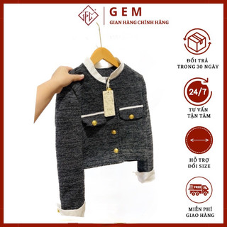 Áo dạ nữ chất đẹp kiểu dáng sang chảnh phối với chân váy hay quần đều đẹp - GEM Fashion