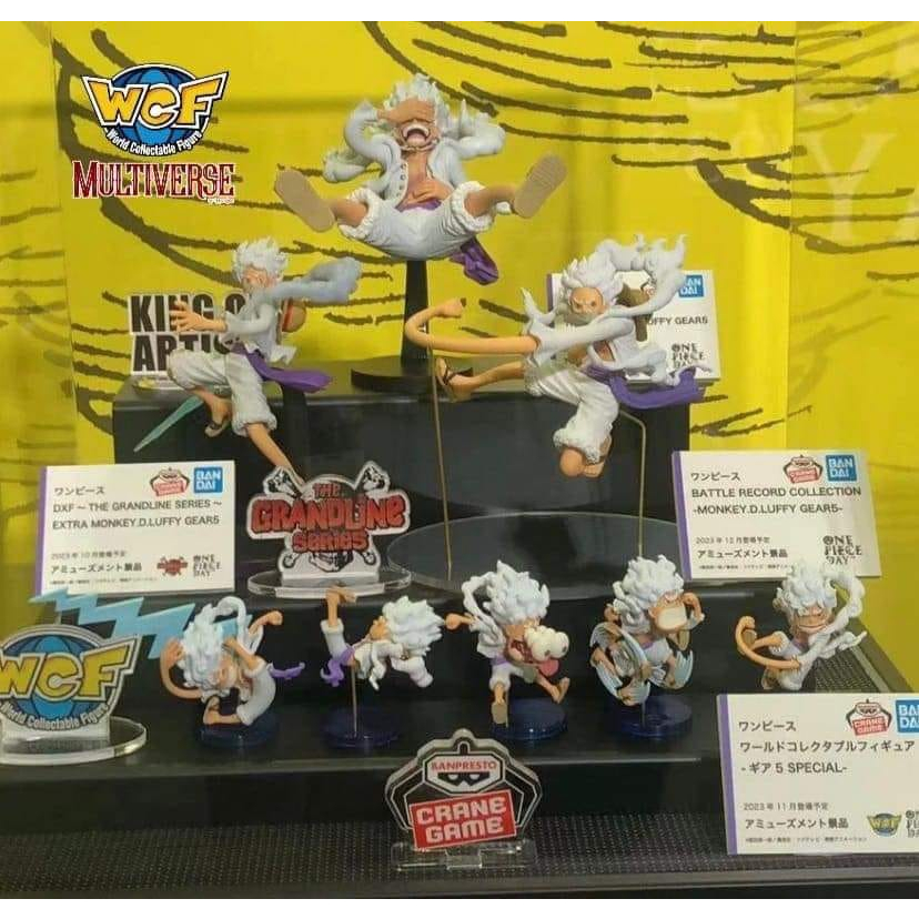 Mô hình Luffy Gear 5 - One Piece - Dòng King of Artist của Banpresto Bandai - Gear 5