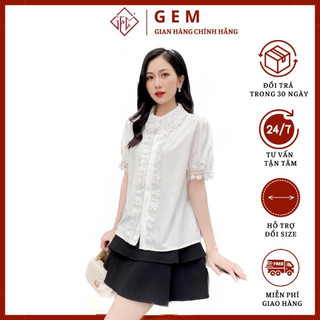 G107 Áo sơ mi nữ ngắn tay đi học hay công sở đều hợp thời trang, dễ phối hợp với chân váy hay quần các loại (CÓ BÁN SỈ)