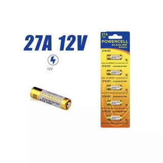 Vỉ 5 viên pin 27A / 12V dành cho cửa cuôn