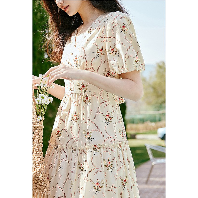 Váy xinh siêu sang chảnh_Hàng cao cấp loại 1_ Mặc đi chơi, đi làm siêu xinh