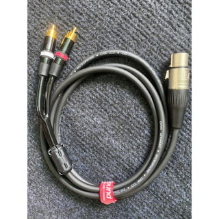 Dây tín hiệu đầu canon cái ra 2 av đánh sub dài 1,5m hàng chất lượng