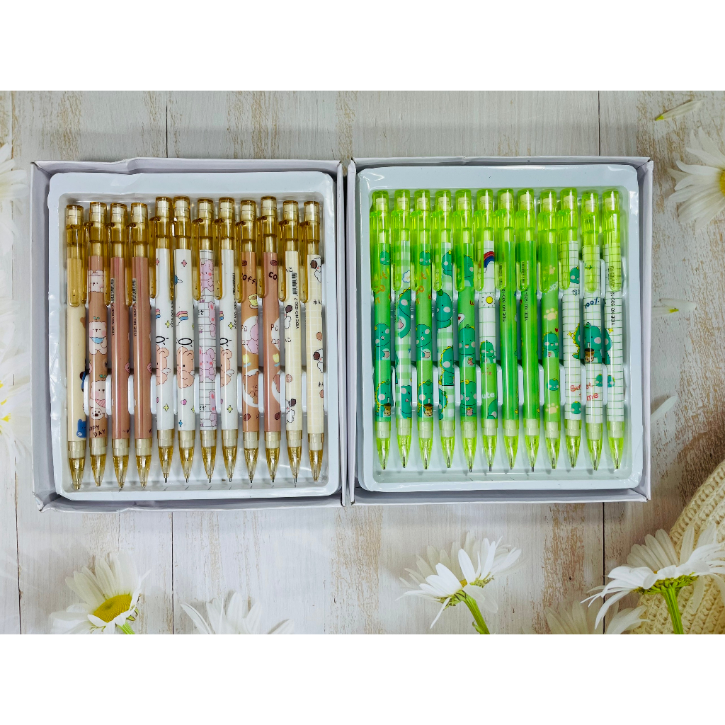 Bút Chì Kim Gấu Dâu 0.5mm, Bút Chì Kim Lotso Strawberry Bear Hot Trend, Bút Chì Kim Siêu Nhân, Ngòi Bút Chì Kim 0.5mm