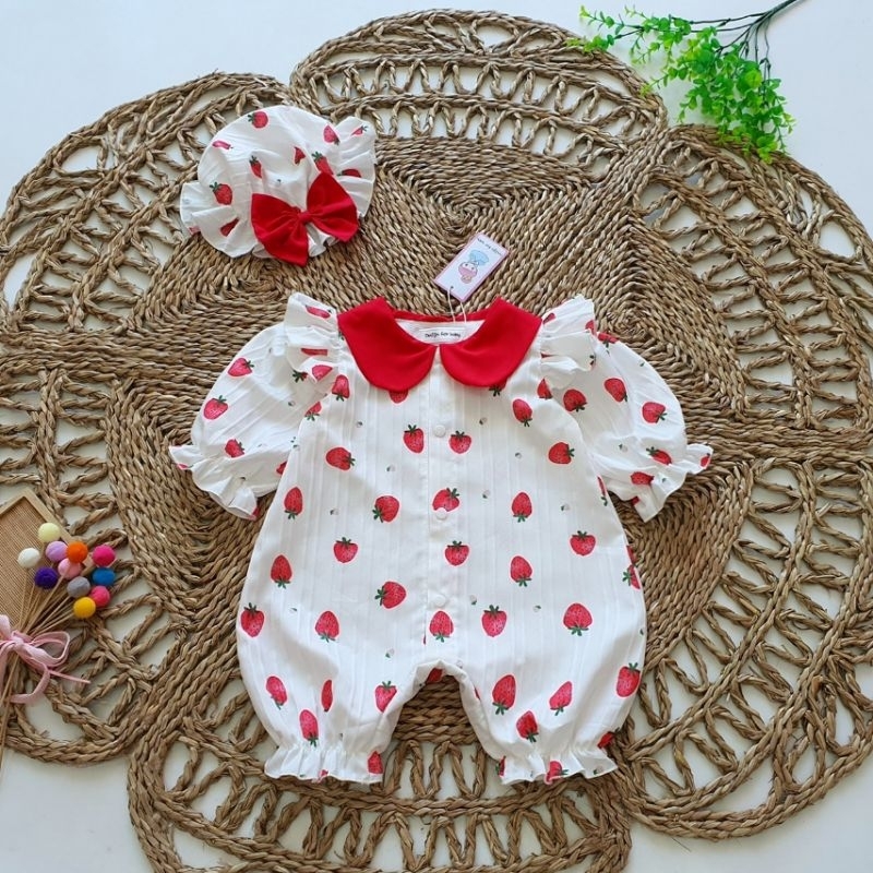 Body dài quả dâu kèm mũ