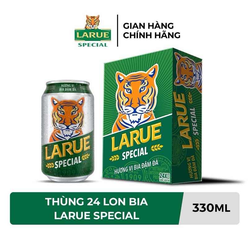 Bia Larue 330ml - Thùng 24 lon