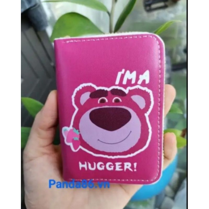 Ví Mini Cầm Tay 11 Ngăn - Gấu Dâu - Thỏ Trắng - Kitty Siêu Dễ Thương - Nhỏ Gọn Thích Hợp Làm Quà Tặng Cho Bé