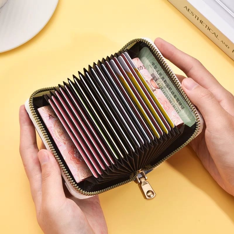 Ví Mini Cầm Tay 11 Ngăn - Gấu Dâu - Thỏ Trắng - Kitty Siêu Dễ Thương - Nhỏ Gọn Thích Hợp Làm Quà Tặng Cho Bé