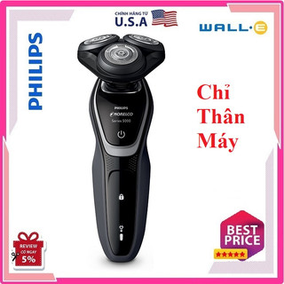 [Chỉ có Thân Máy] Máy Cạo Râu Khô Và Ướt Philips Norelco Shaver series 6500, 5000