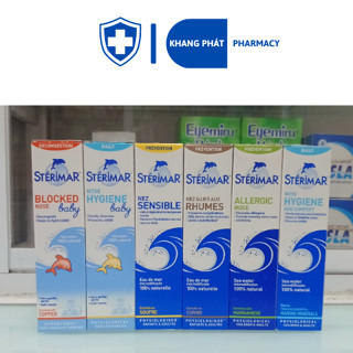 STERIMAR NƯỚC BIỂN SÂU, XỊT MŨI CHO TRẺ EM VÀ NGƯỜI LỚN, KHÁCH HÀNG XEM DATE Ở PHẦN MÔ TẢ GIÚP SHOP NHEN!!!