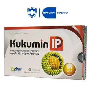 KUKUMIN IP Hỗ trợ cho người viêm loét dạ dày tá tràng và trào ngược thực quản