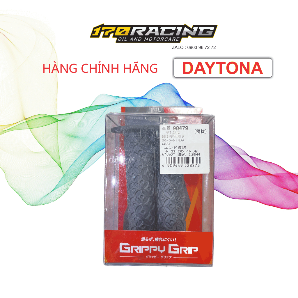 Bao Tay  Xe Máy DAYTONA GRIPPY GRIP NINJA  - Hàng Chính Hãng Nhập Khẩu