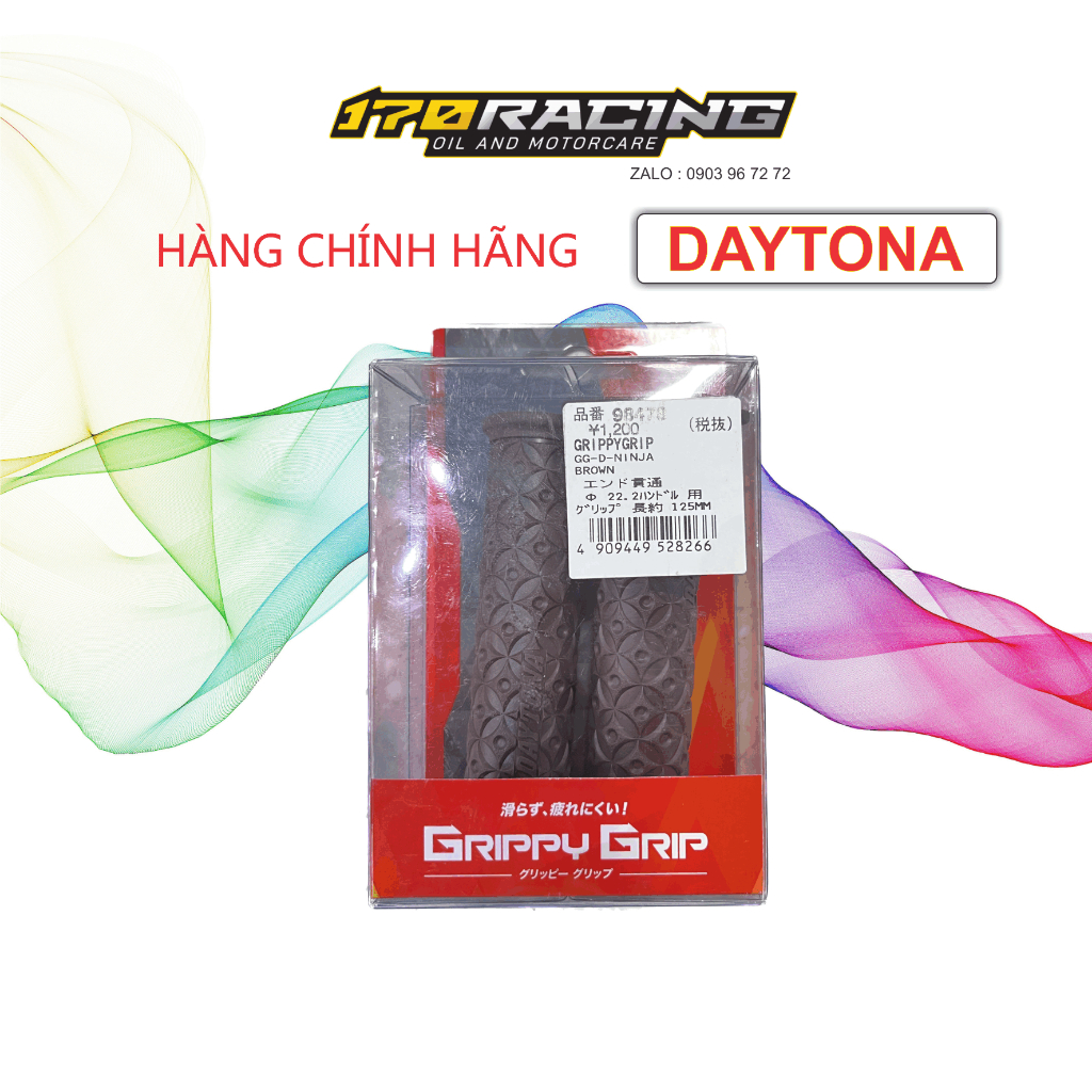 Bao Tay  Xe Máy DAYTONA GRIPPY GRIP NINJA  - Hàng Chính Hãng Nhập Khẩu
