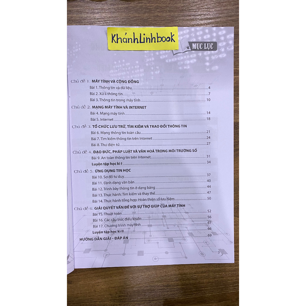 Sách - Hướng dẫn thực hành tin học lớp 6