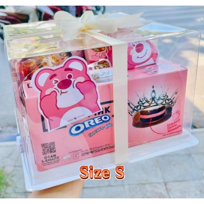 Hộp quà bánh kẹo tặng sinh nhật người yêu, quà 20 tháng 10 cho mẹ , quà 8 tháng 3 cho nữ , quà sinh nhật cho nam,nữ