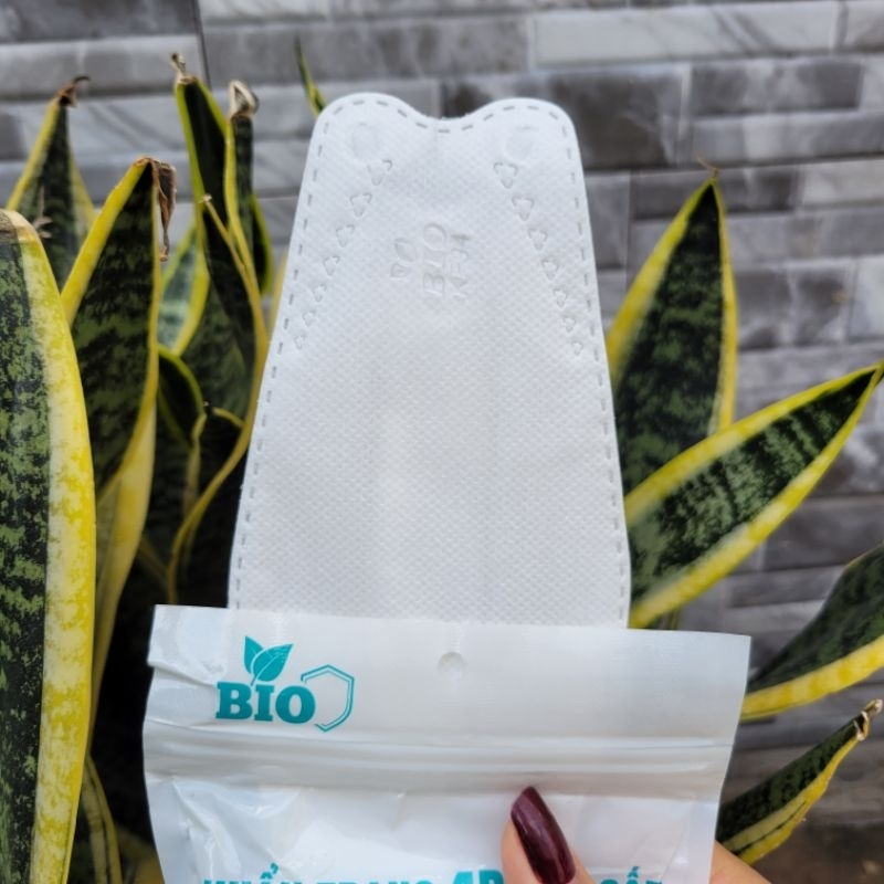 KHẨU TRANG Y TẾ KF94 MÀU TRẮNG TÚI 10 CÁI