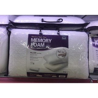 Gối thẳng lock memory foam 50d 50x30x10cm hlw112