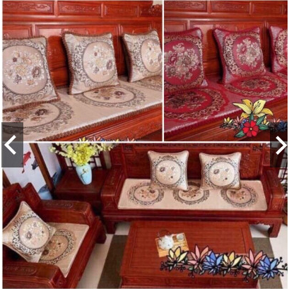 Đệm lót ghế sofa Thảm trải trên ghế nệm ngồi ghế gỗ tây âu chất liệu dày dặn nhập khẩu nguyên bộ trang trí nhà cửa