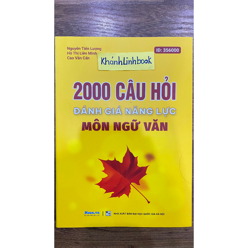 Sách - 2000 câu hỏi đánh giá năng lực môn Ngữ văn
