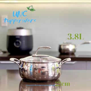 Nồi Tupperware T Chef Series Casserole 3.8L (nắp kính)