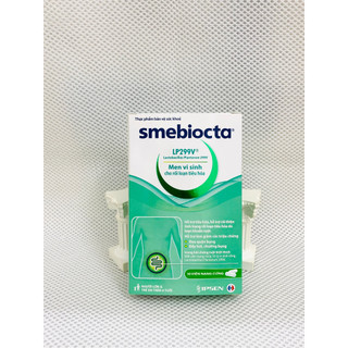 Men vi sinh smebiocta bổ sung 10 tỷ lợi khuẩn có lợi cho hệ tiêu hóa hộp 10 viên