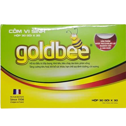 Cốm vi sinh - GOLDBEE kích thích tiêu hoá, giúp ăn ngon - Hộp 30 gói