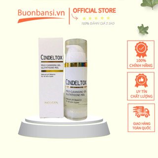 Gel Tẩy Trang Rửa Mặt Trắng Da Incugen Cindel Tox Mild Cleansing Gel Glutathione Gel 120ml Hàn Quốc