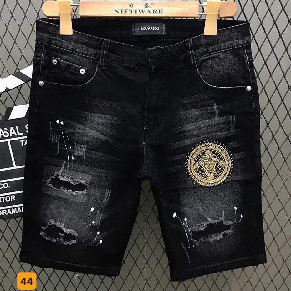 Quần short jean nam chất bò co giãn- quần lửng nam thời trang PN ms245