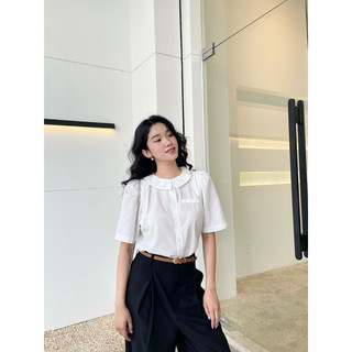 Áo cổ sen nhún bèo