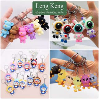  Móc khóa bearick phi hành gia văn phòng phẩm Leng Keng hot trend nhiều kiểu dáng MK06 