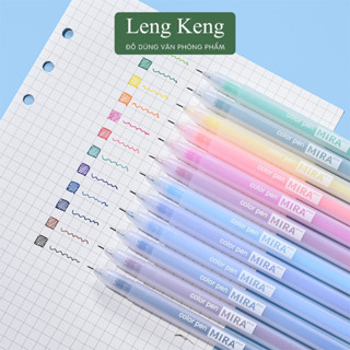  Bút mực gel Mira văn phòng phẩm Leng Keng bút viết calligraphy ngòi 0.5mm B03 