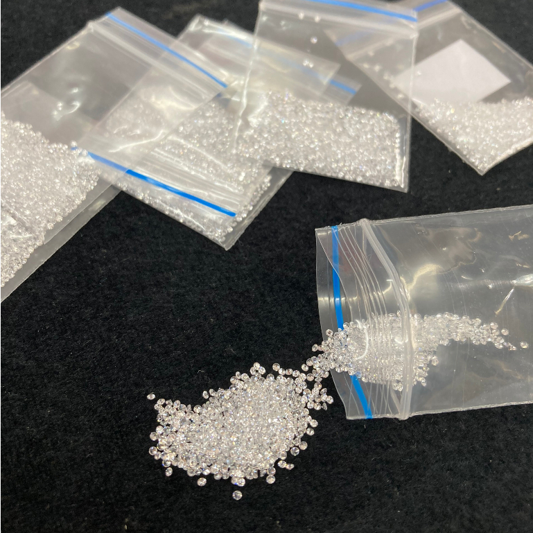 Đá cubic zirconia Star Cut cao cấp ,đá trang sức,nail đá nhân tạo loại  1.0 mm -> 1.5 mm