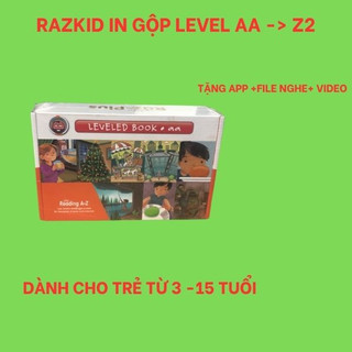 Trọn bộ Razkid các level aa - Z