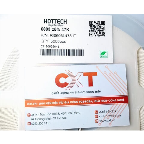 Điện trở 47K 0603 (5%) (50c)