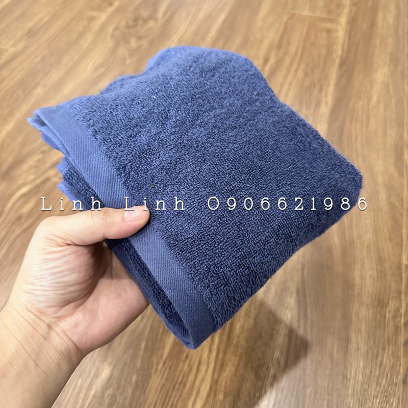 Khăn tắm 100% cotton 40x85cm xuất Hàn