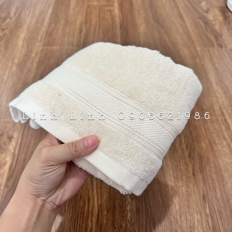 Khăn tắm 100% cotton 40x85cm xuất Hàn