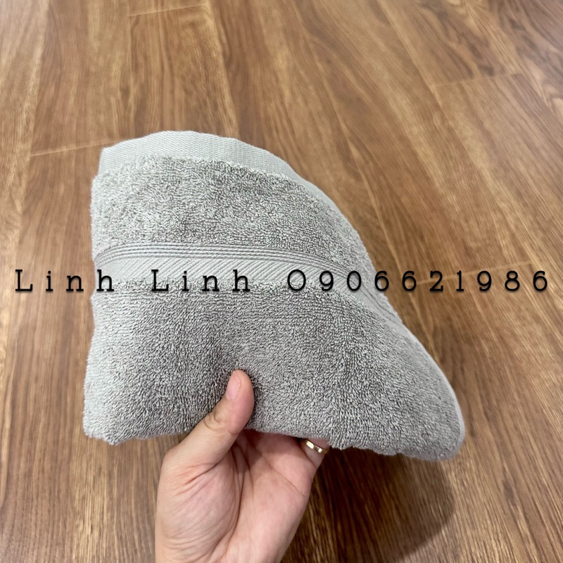 Khăn tắm 100% cotton 40x85cm xuất Hàn