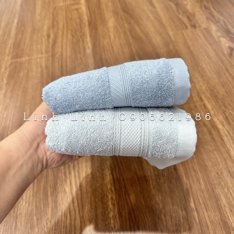 Khăn tắm 100% cotton 40x85cm xuất Hàn