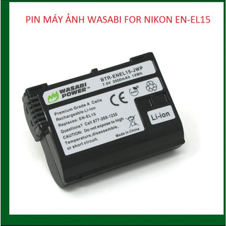PIN MÁY ẢNH WASABI FOR NIKON EN-EL15