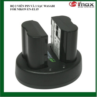 Pin sạc wasabi for nikon en-el15