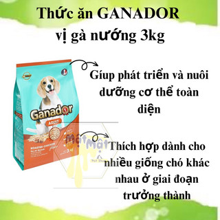Thức ăn cho chó trưởng thành Ganador vị gà nướng Adult Roasted Chicken Flavor 3kg