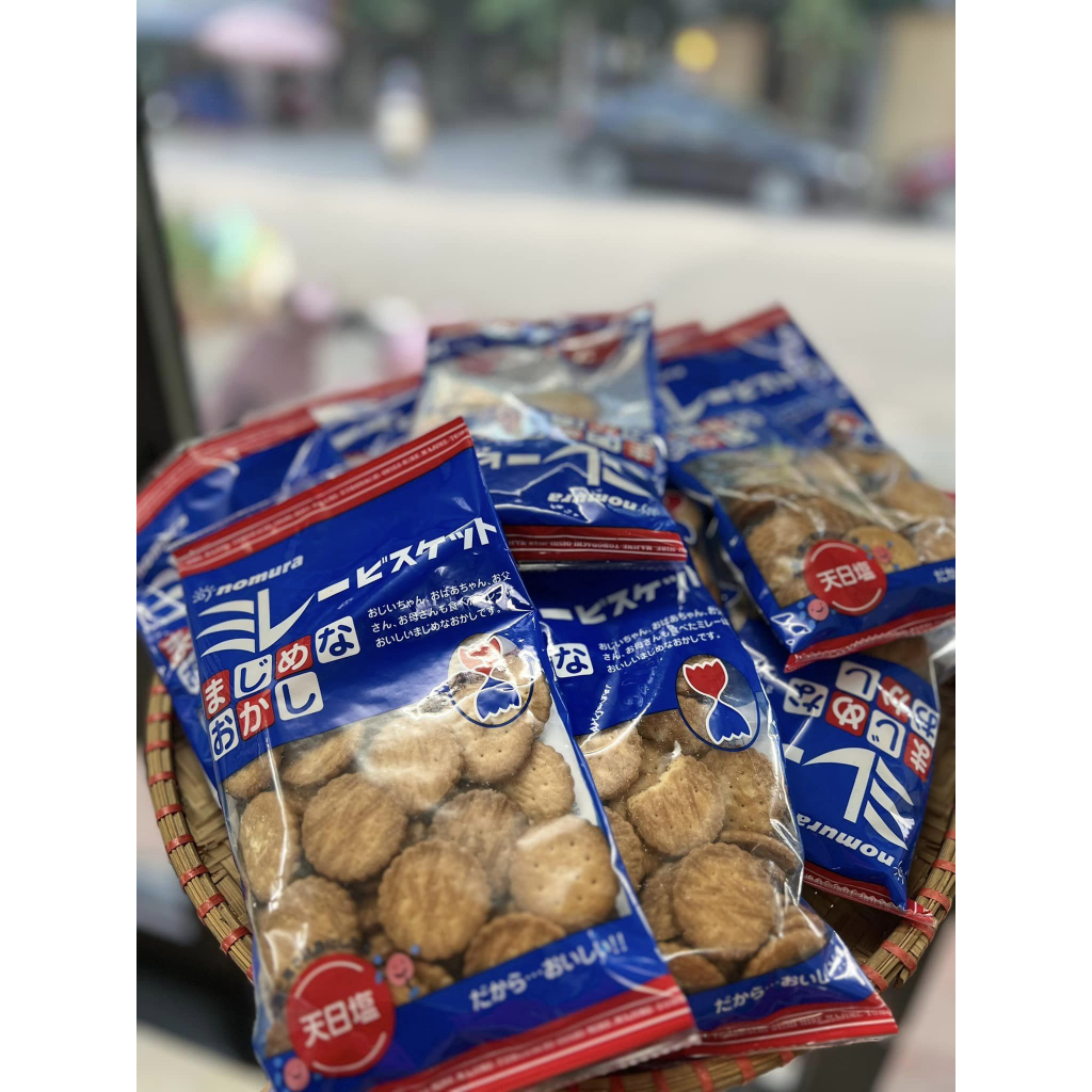 Bánh quy mặn Nomura Mire Millet Biscuits 130g date 3/2024