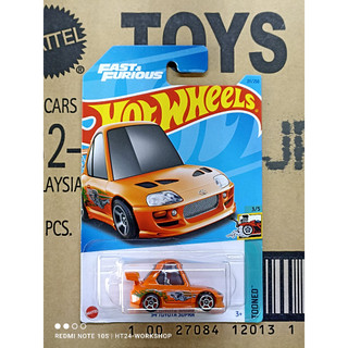 Xe mô hình hot wheels 94 toyota supra tooned tỉ lệ 1:64