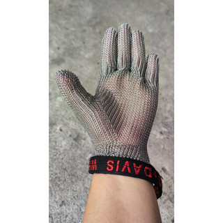 Găng tay inox chống cắt chống đâm - bảo vệ bàn tay và 5 ngòn tay không mất ngón nào..