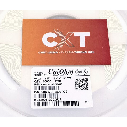 Điện trở 330K 0402 (1%) (50c)