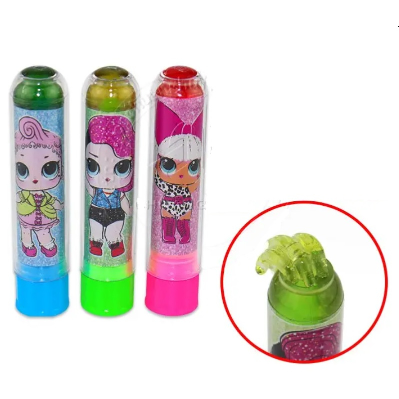 kẹo son đùn búp bê lol vị trái cây dành cho trẻ em