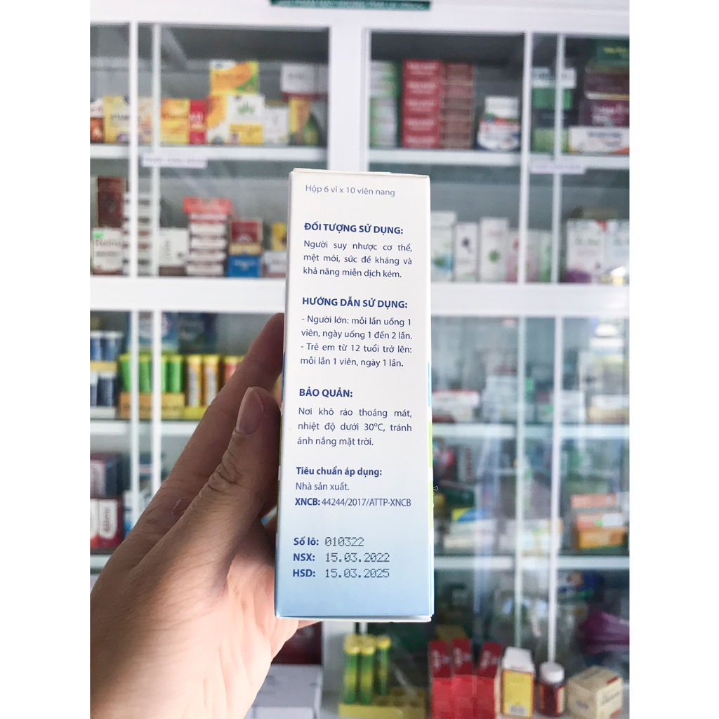 Viên uống tăng đề kháng, tăng miễn dịch KORUDAN Thymomodulin 80mg hộp 60 viên