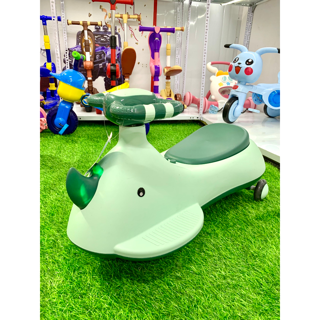 Xe lắc cho bé - Xe lắc kiêm xe chòi cho bé từ 1-5 tuổi - Tải trọng 80kg