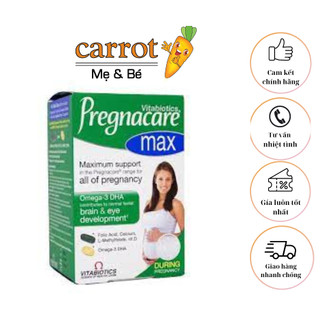 Vitamin tổng hợp cho bà bầu Pregnacare Max 84 viên