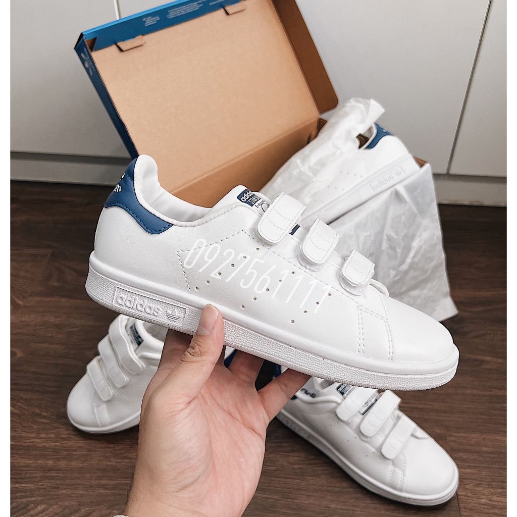 Giày thể thao stanmit quai dán navy