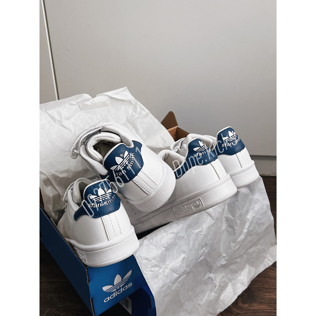 Giày thể thao stanmit quai dán navy